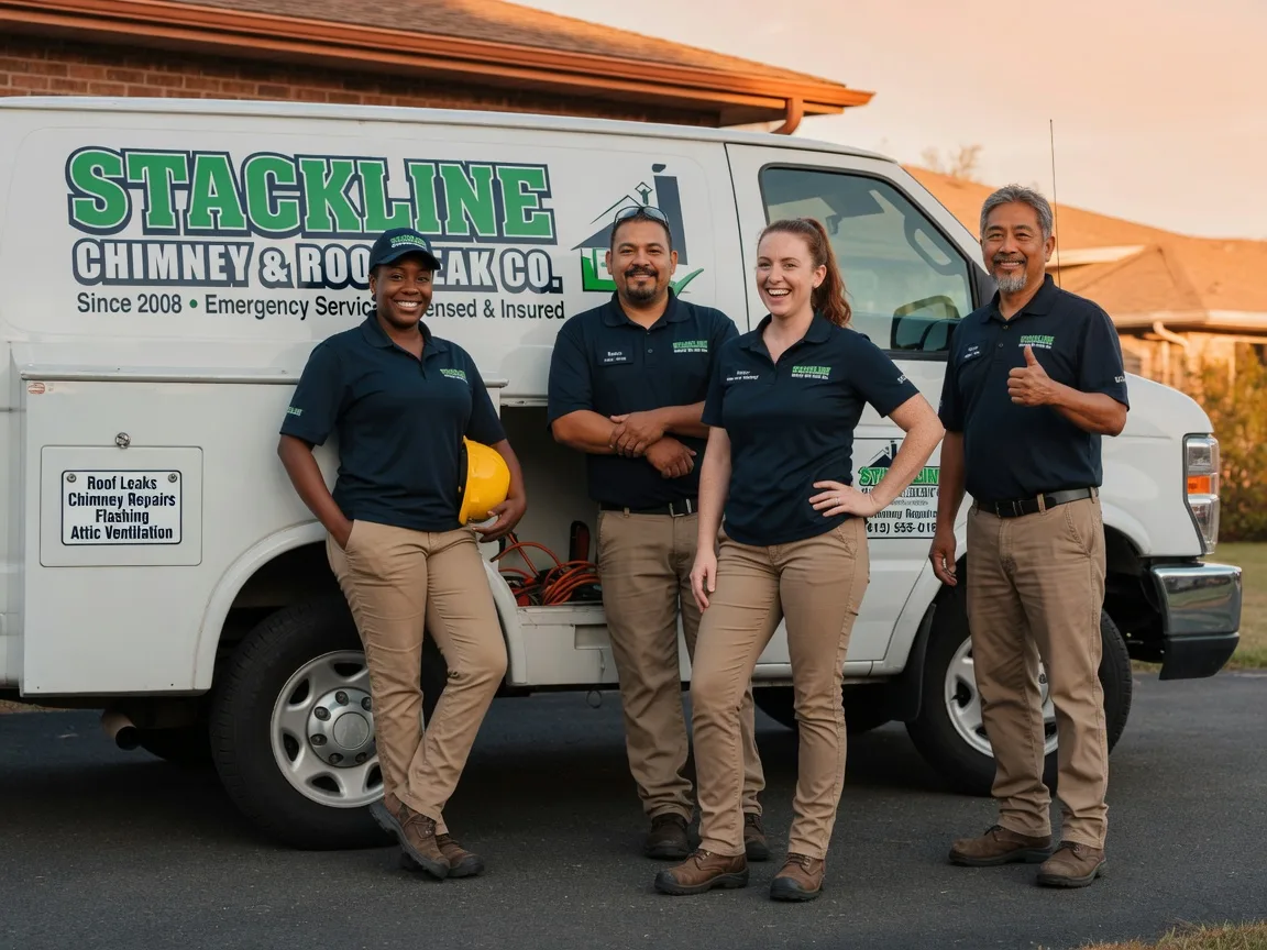 Chimney flashing repair company in Ridgway, IL